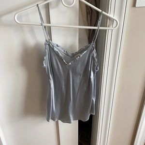 Wilfred XS light blue satin cami